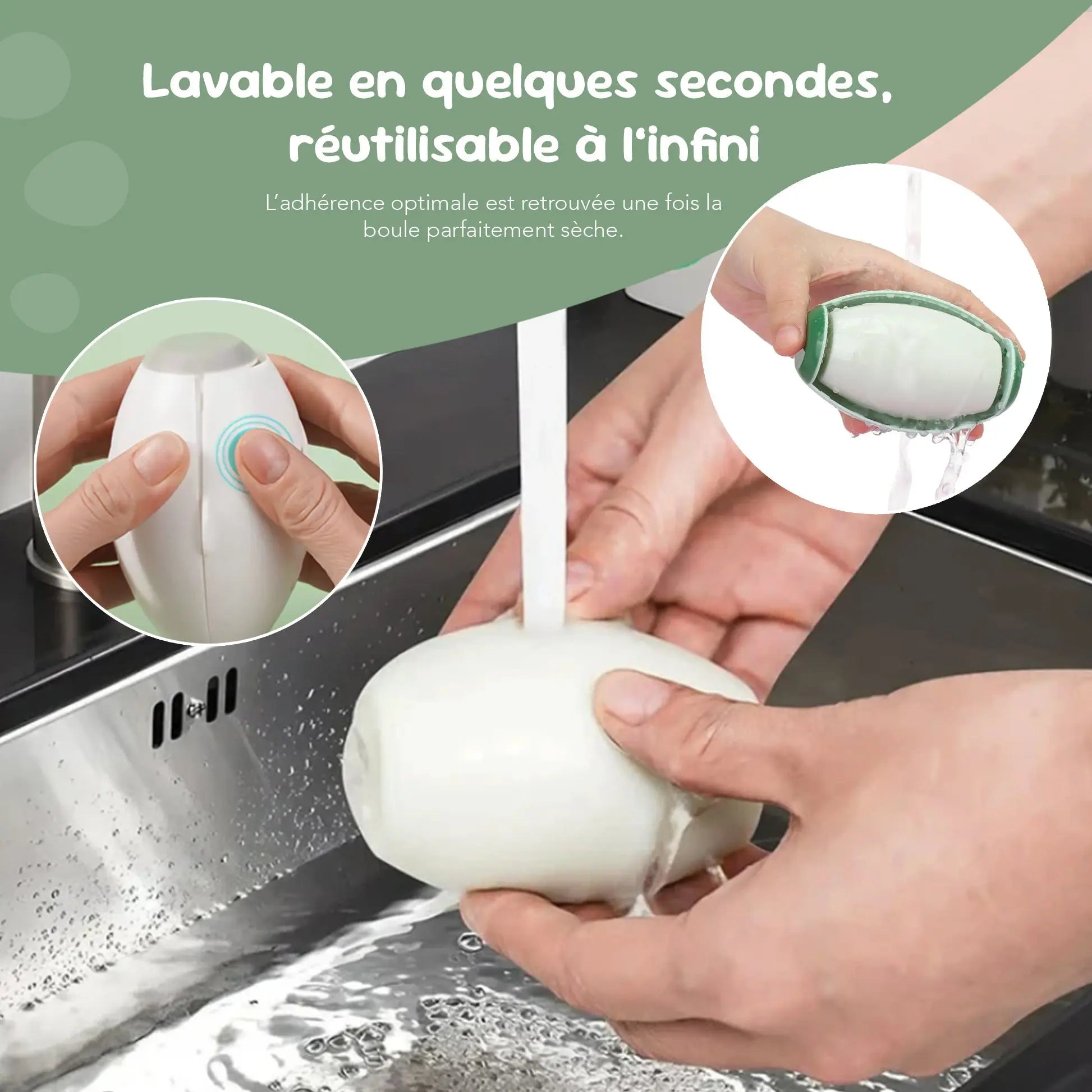 Anti - poils et peluches réutilisable - PoilGo